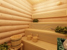 Дизайн-проект деревянной бани
