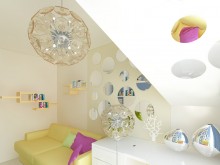 Дизайн-проект интерьера детской комнаты для девочки
