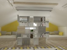 Дизайн-проект интерьера мансардного этажа